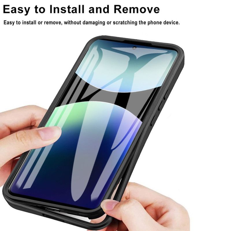 Deksel Xiaomi Redmi Note 14 Pro 4g Mobildeksel Hybrid Med Skjermbeskytter