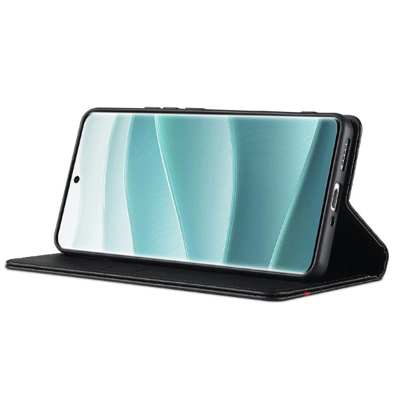 Folio Deksel Lær Xiaomi Redmi Note 14 Pro 4g Mobildeksel Karbonfibertekstur