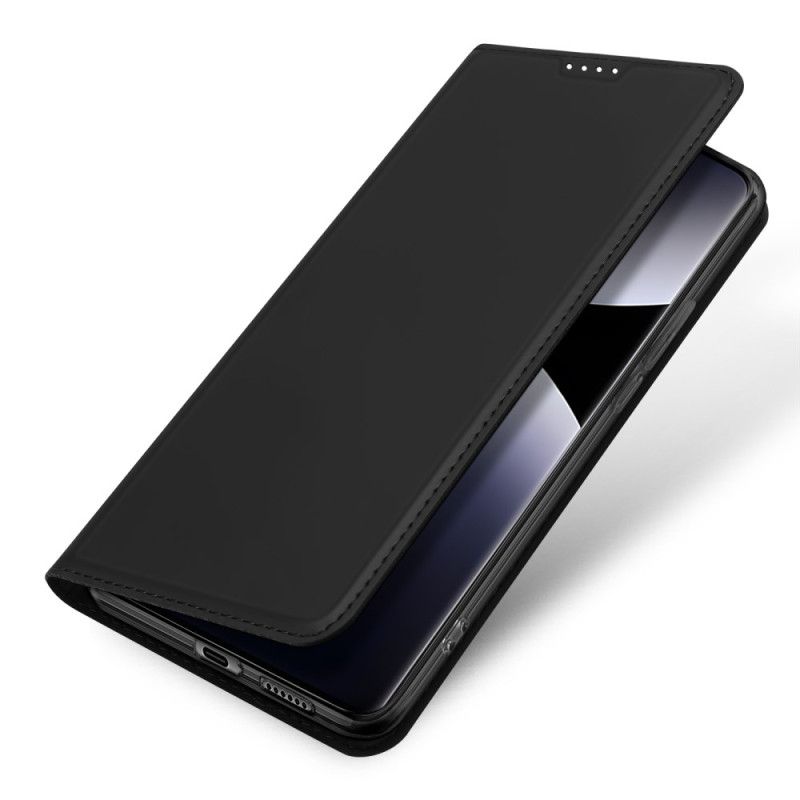 Folio Deksel Lær Xiaomi Redmi Note 14 Pro 4g Mobildeksel Skin Pro-serien Dux Ducis