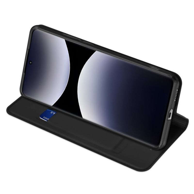 Folio Deksel Lær Xiaomi Redmi Note 14 Pro 4g Mobildeksel Skin Pro-serien Dux Ducis