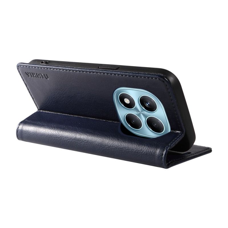 Folio Deksel Lær Xiaomi Redmi Note 14 Pro 4g Mobildeksel Vintage Yikatu