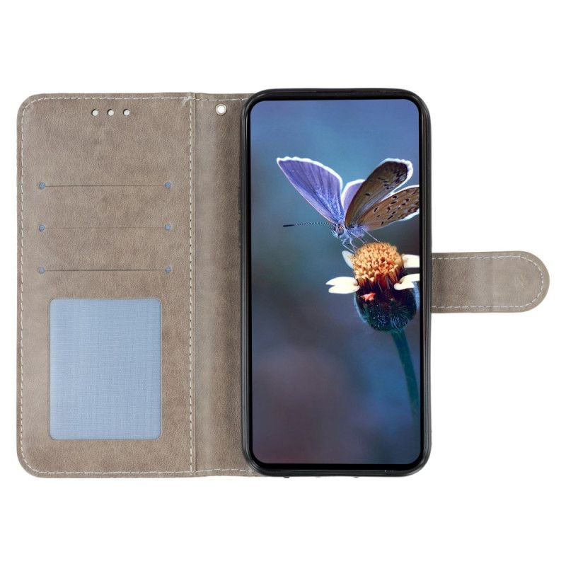 Folio Deksel Til Xiaomi Redmi Note 14 Pro 4g Blomsterblonder