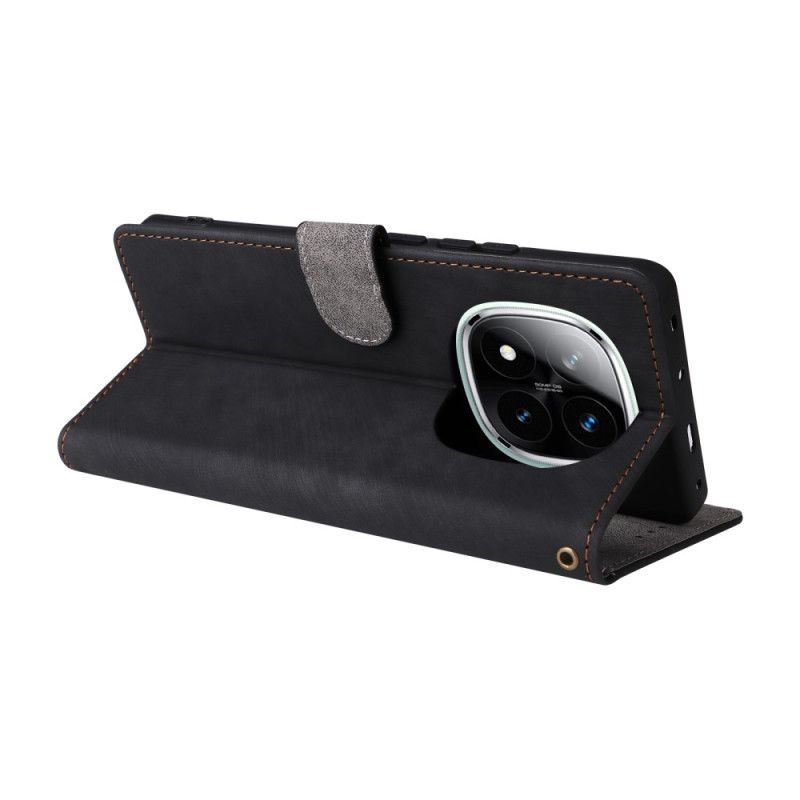 Folio Deksel Til Xiaomi Redmi Note 14 Pro 4g Rfid-blokkering