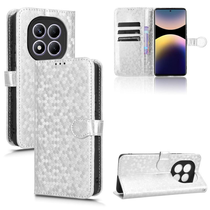 Folio Deksel Til Xiaomi Redmi Note 14 Pro 4g Skinnende Vekter