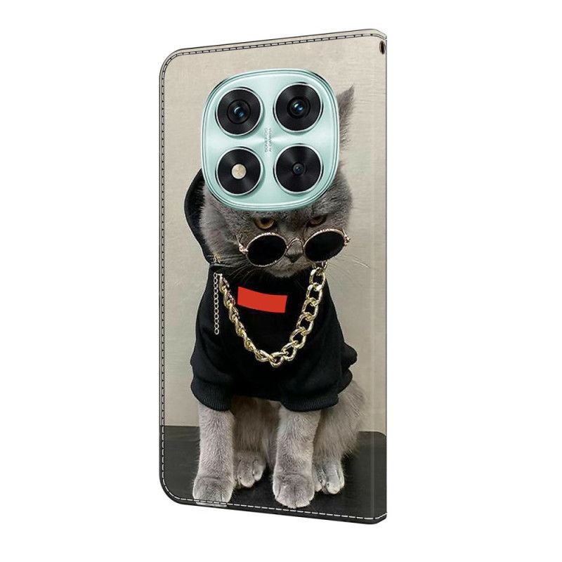 Folio Deksel Til Xiaomi Redmi Note 14 Pro 4g Yo-katt