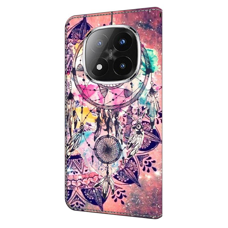 Folio Deksel Xiaomi Redmi Note 14 Pro 4g Drømmefanger Beskyttelse Deksel