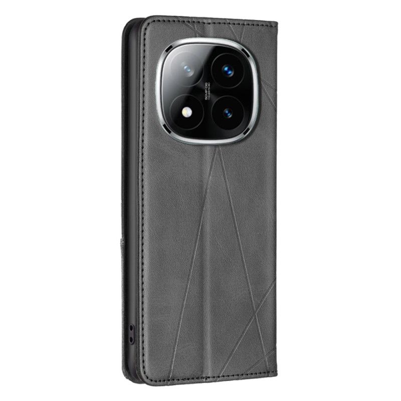 Folio Deksel Xiaomi Redmi Note 14 Pro 4g Geometrisk