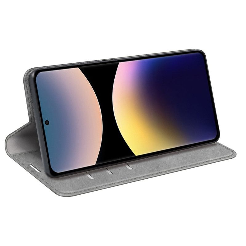 Folio Deksel Xiaomi Redmi Note 14 Pro 4g Skinnstil