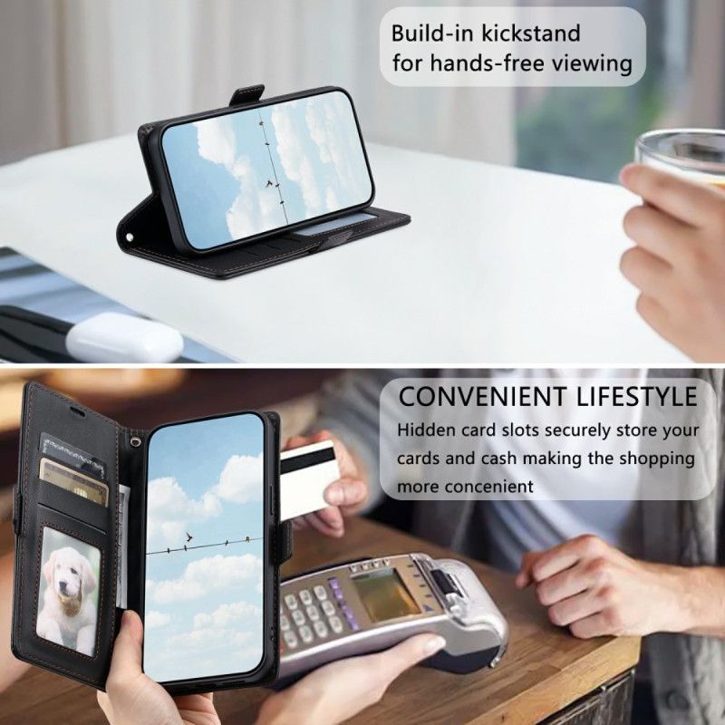 Folio Deksel Xiaomi Redmi Note 14 Pro 4g Vattert Med Stropp