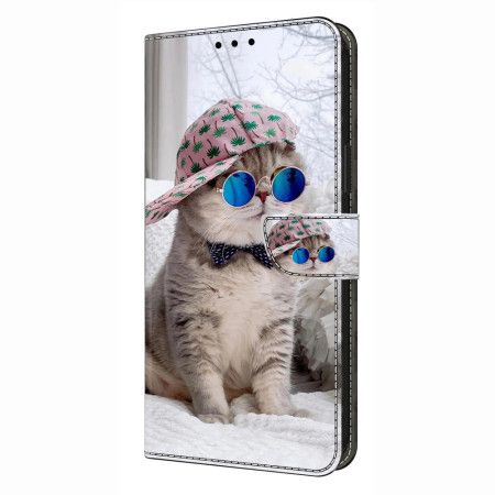 Folio Deksel Xiaomi Redmi Note 14 Pro 4g Yo-katt Beskyttelse Deksel