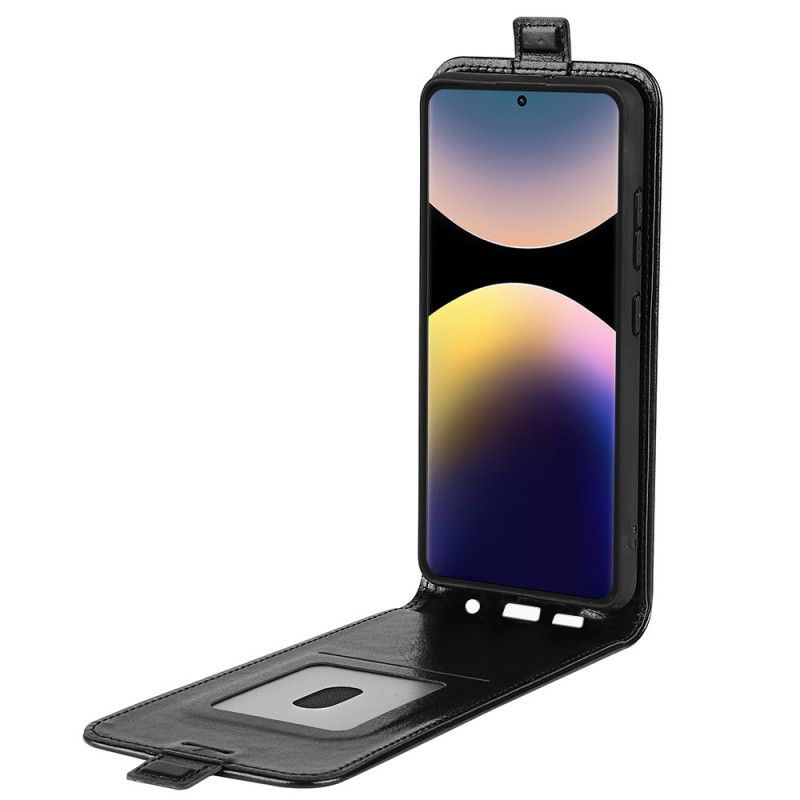 Lærdeksel Folio Deksel Xiaomi Redmi Note 14 Pro 4g Mobildeksel Vertikal Klaff