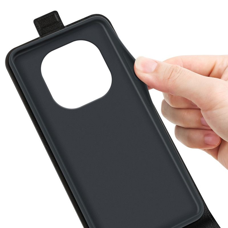 Lærdeksel Folio Deksel Xiaomi Redmi Note 14 Pro 4g Mobildeksel Vertikal Klaff