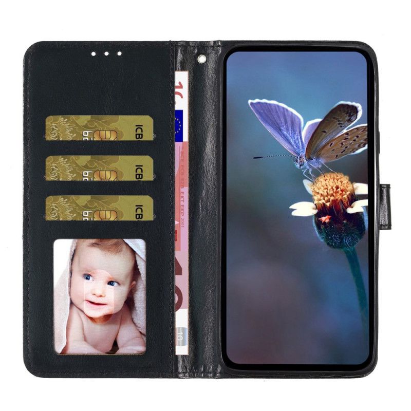 Lærdeksel Folio Deksel Xiaomi Redmi Note 14 Pro 4g Paljetter