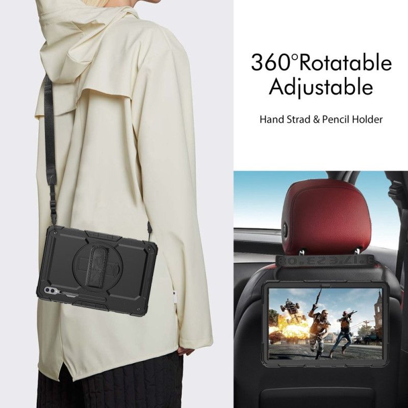 Deksel Samsung Galaxy Tab S10 Ultra Stativ Og Skjermbeskytter