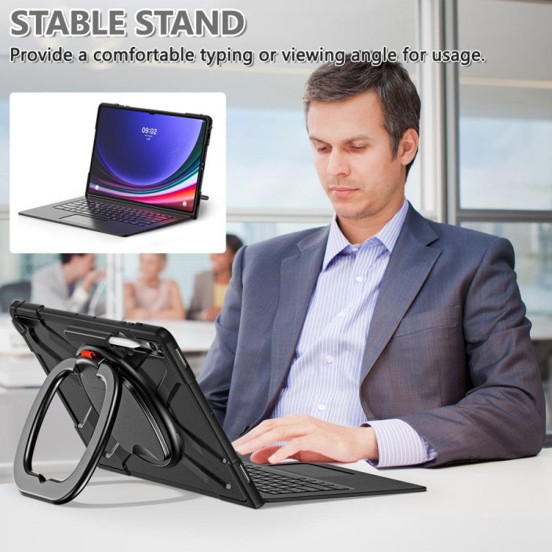 Deksel Samsung Galaxy Tab S10 Ultra X910 Stativ Og Grep