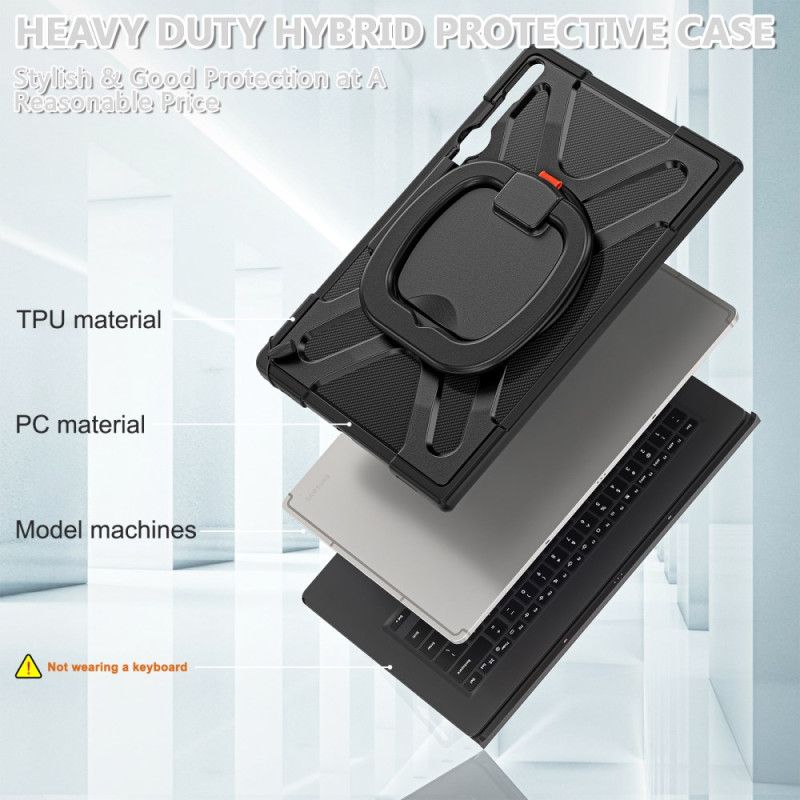 Deksel Samsung Galaxy Tab S10 Ultra X910 Stativ Og Grep