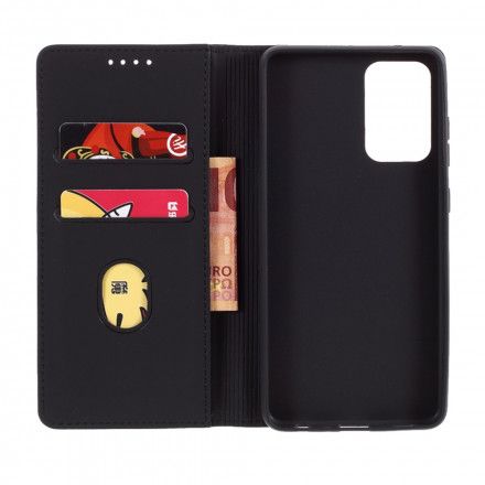 Beskyttelse Deksel Til Samsung Galaxy A52 4G / A52 5G / A52s 5G Folio Deksel Støttekortholder
