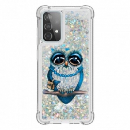 Deksel Til Samsung Galaxy A52 4G / A52 5G / A52s 5G Frøken Glitterugle