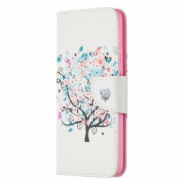Folio Deksel Til Samsung Galaxy A52 4G / A52 5G / A52s 5G Blomstret Tre