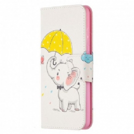 Folio Deksel Til Samsung Galaxy A52 4G / A52 5G / A52s 5G Elefantbaby