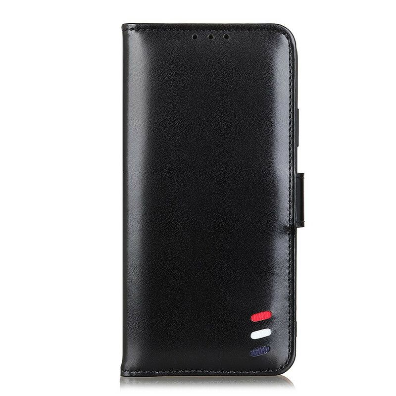 Folio Deksel Til Samsung Galaxy A52 4G / A52 5G / A52s 5G Tricolor Skinneffekt