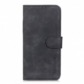 Lærdeksel Til Samsung Galaxy A52 4G / A52 5G / A52s 5G Vintage Skinneffekt Khazneh