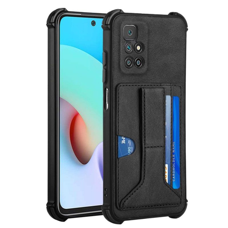 Deksel Til Xiaomi Redmi 10 Skinnholder Og Kortholder