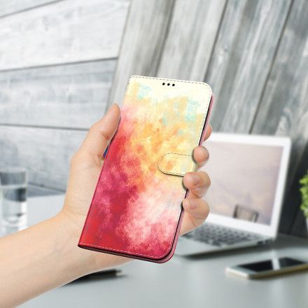 Folio Deksel Til Xiaomi Redmi 10 Akvarell
