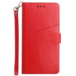 Folio Deksel Til Xiaomi Redmi 10 Geo Y Design Leather Style