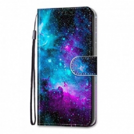 Folio Deksel Til Xiaomi Redmi 10 Kosmisk Himmel