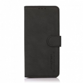 Folio Deksel Til Xiaomi Redmi 10 Skinneffekttekstur Khazneh