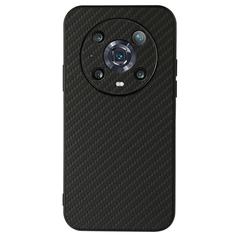 Deksel Til Honor Magic 4 Pro Karbonfibertekstur
