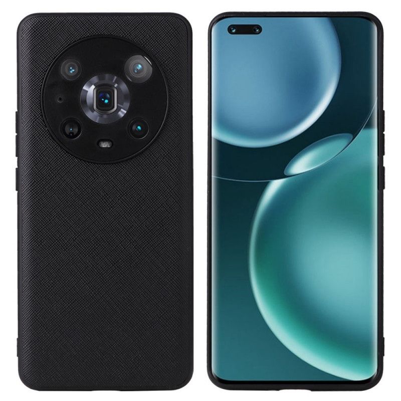 Deksel Til Honor Magic 4 Pro Teksturert Skinnstil