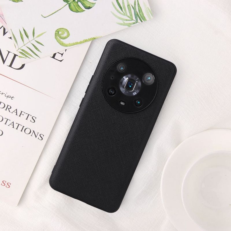 Deksel Til Honor Magic 4 Pro Teksturert Skinnstil