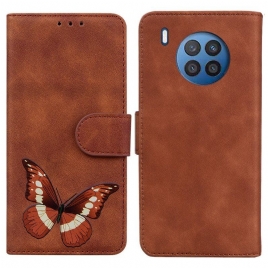 Folio Deksel Til Honor 50 Lite Skin-touch Butterfly