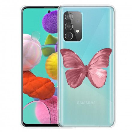 Deksel Til Samsung Galaxy A32 4G Ville Sommerfugler