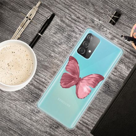 Deksel Til Samsung Galaxy A32 4G Ville Sommerfugler