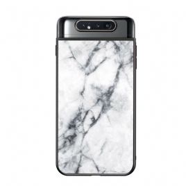 Deksel Til Samsung Galaxy A90 / A80 Enkelt Marmor