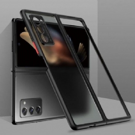 Deksel Til Samsung Galaxy Z Fold 2 Transparente Fargede Kanter Gkk