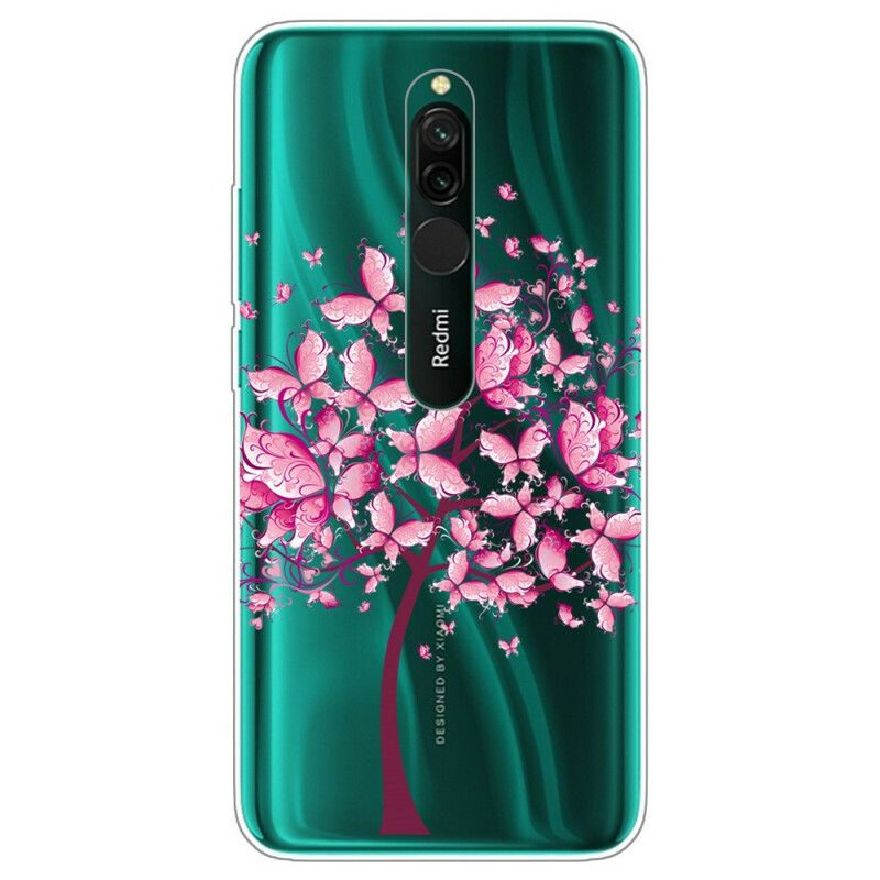 Deksel Til Xiaomi Redmi 8 Rosa Tretopp