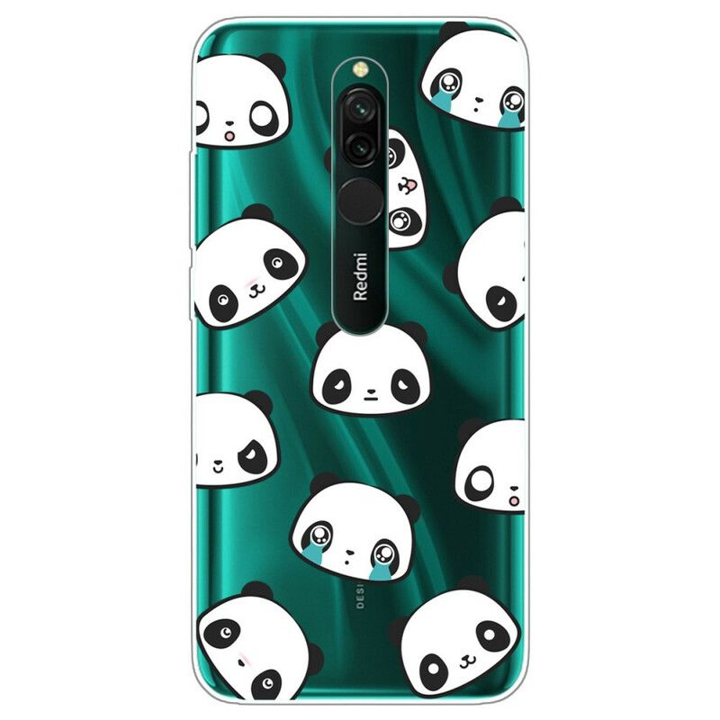 Deksel Til Xiaomi Redmi 8 Sentimentale Pandaer