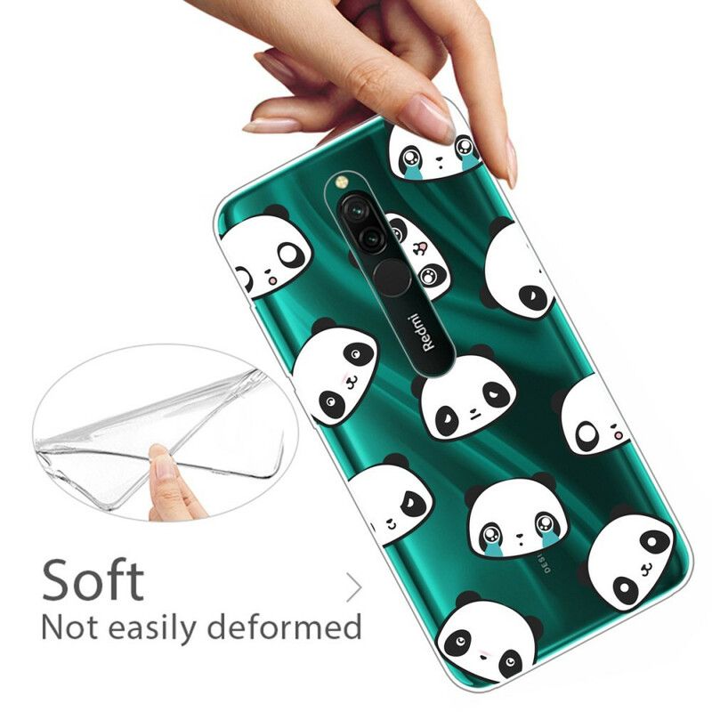Deksel Til Xiaomi Redmi 8 Sentimentale Pandaer