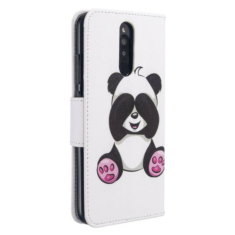 Folio Deksel Til Xiaomi Redmi 8 Pandamoro