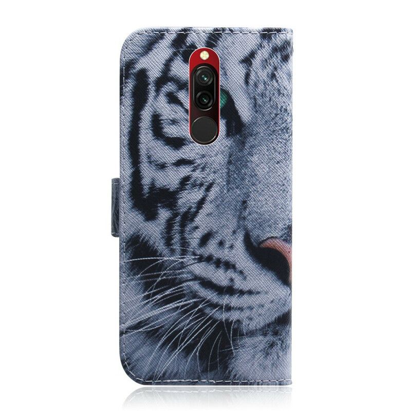 Folio Deksel Til Xiaomi Redmi 8 Tigeransikt