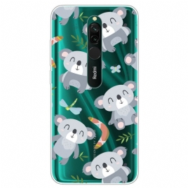 Mobildeksel Til Xiaomi Redmi 8 Søte Koalaer