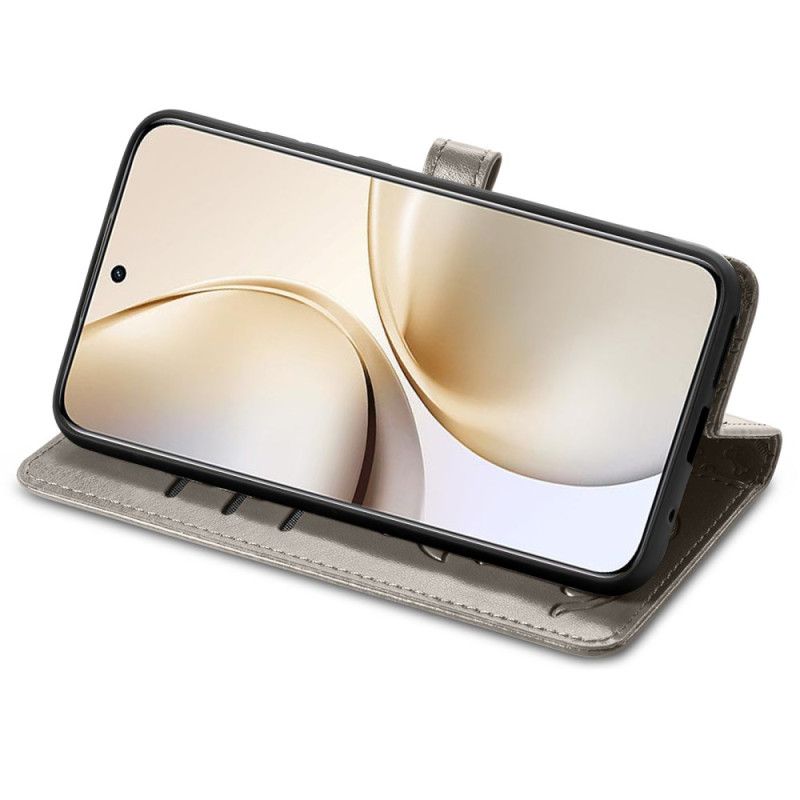 Folio Deksel Realme 14 Pro 5g Animerte Dyr Beskyttelse Deksel