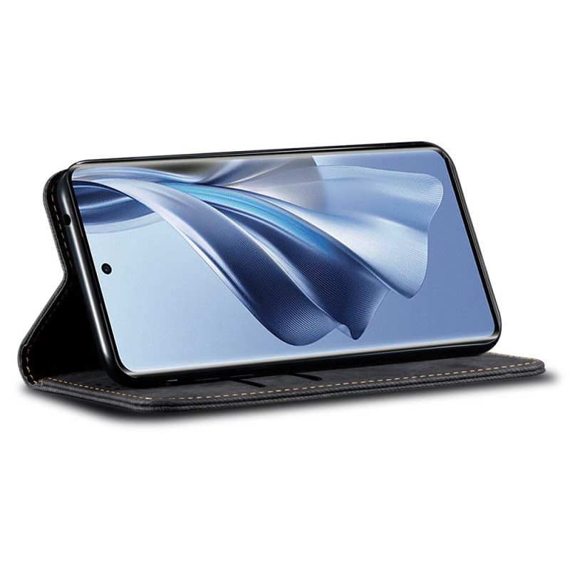 Folio Deksel Realme 14 Pro 5g Denimstoff