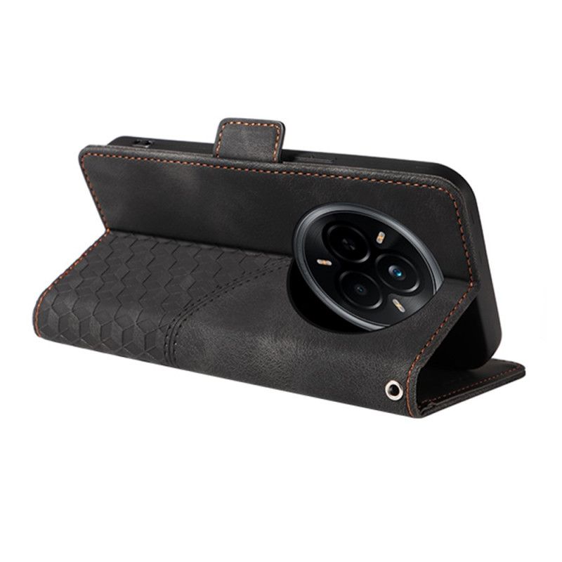 Folio Deksel Realme 14 Pro 5g Diamantdesign Beskyttelse Deksel