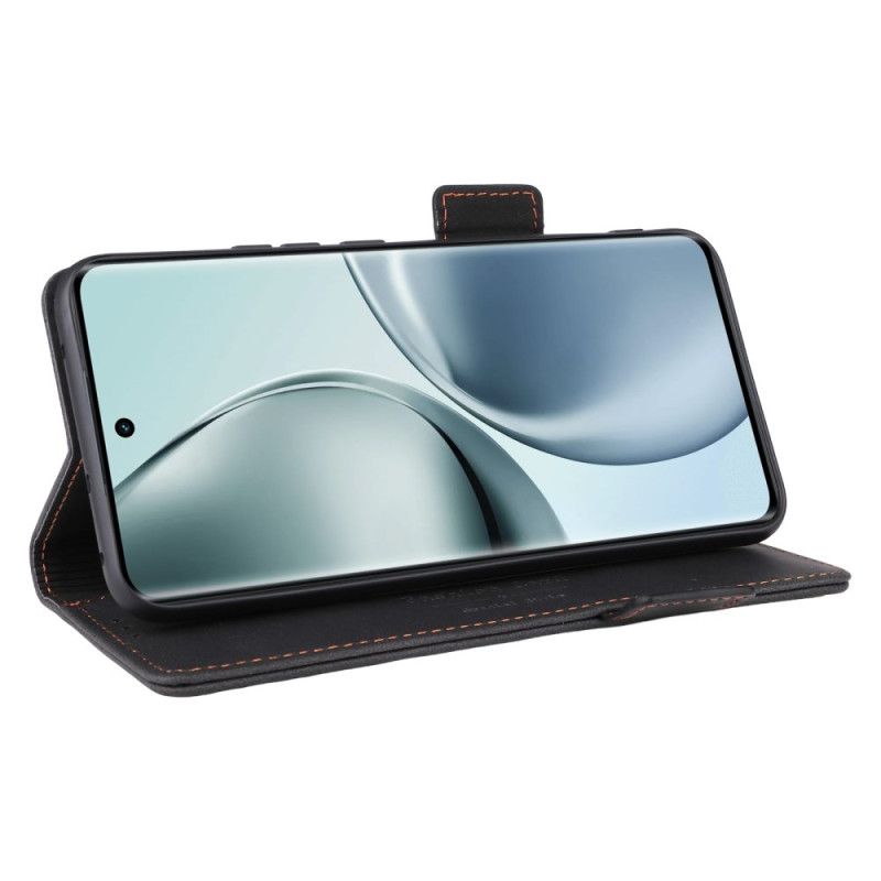 Folio Deksel Realme 14 Pro 5g Retro Semsket Skinn-effekt Beskyttelse Deksel