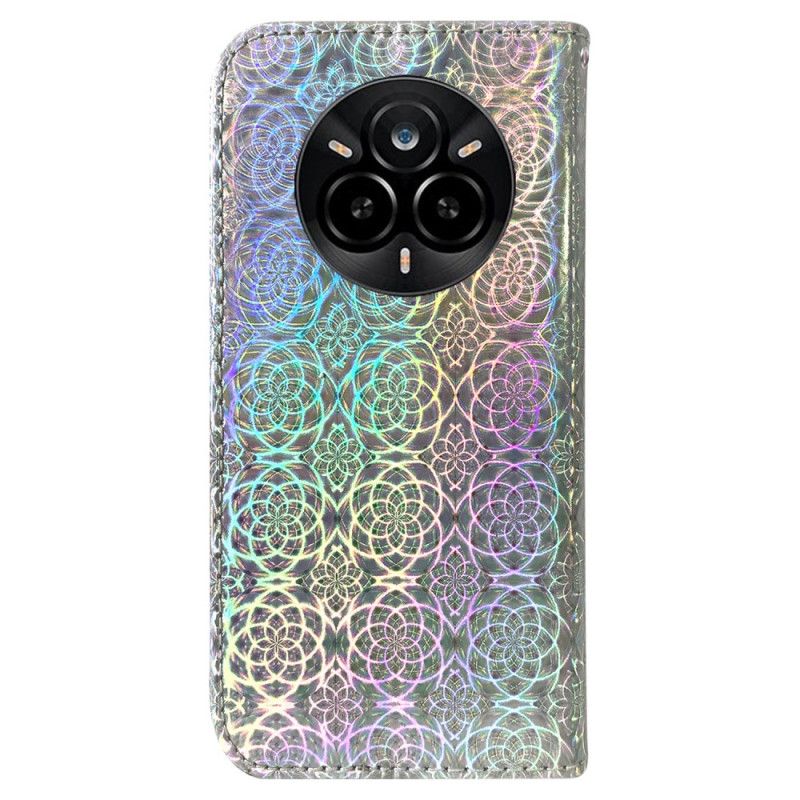 Lærdeksel Folio Deksel Realme 14 Pro 5g Blomsterstil